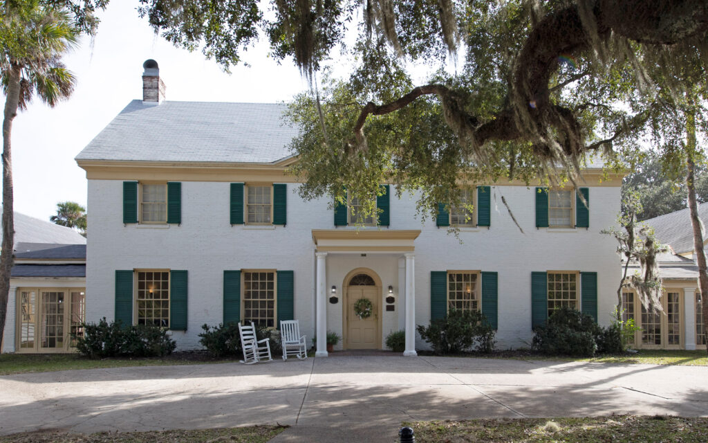 front of The Ribault Club historic building